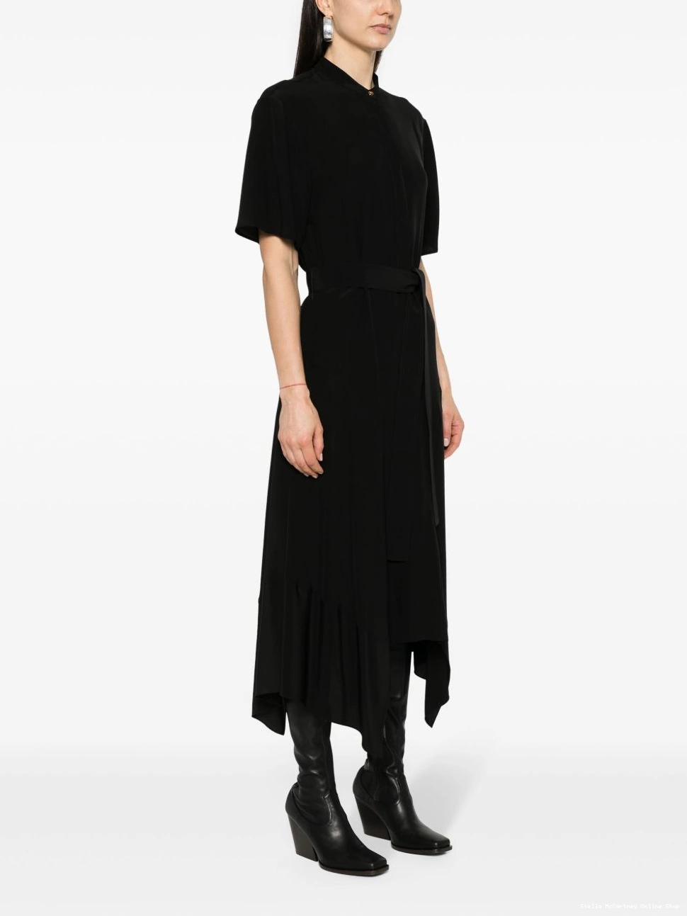 Cheap McCartney Iconics dress crepe Stella Women asymmetric 0407